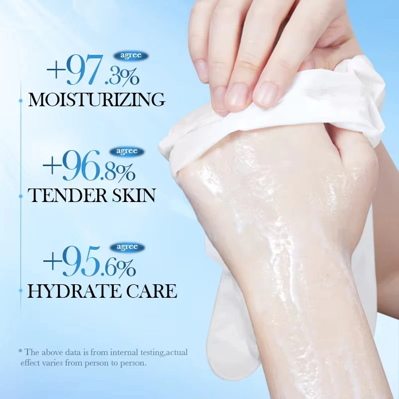 SADOER Coconut Oil Vitamin E Moisturizing Rejuvenating Hand Mask 40ml - Image 4